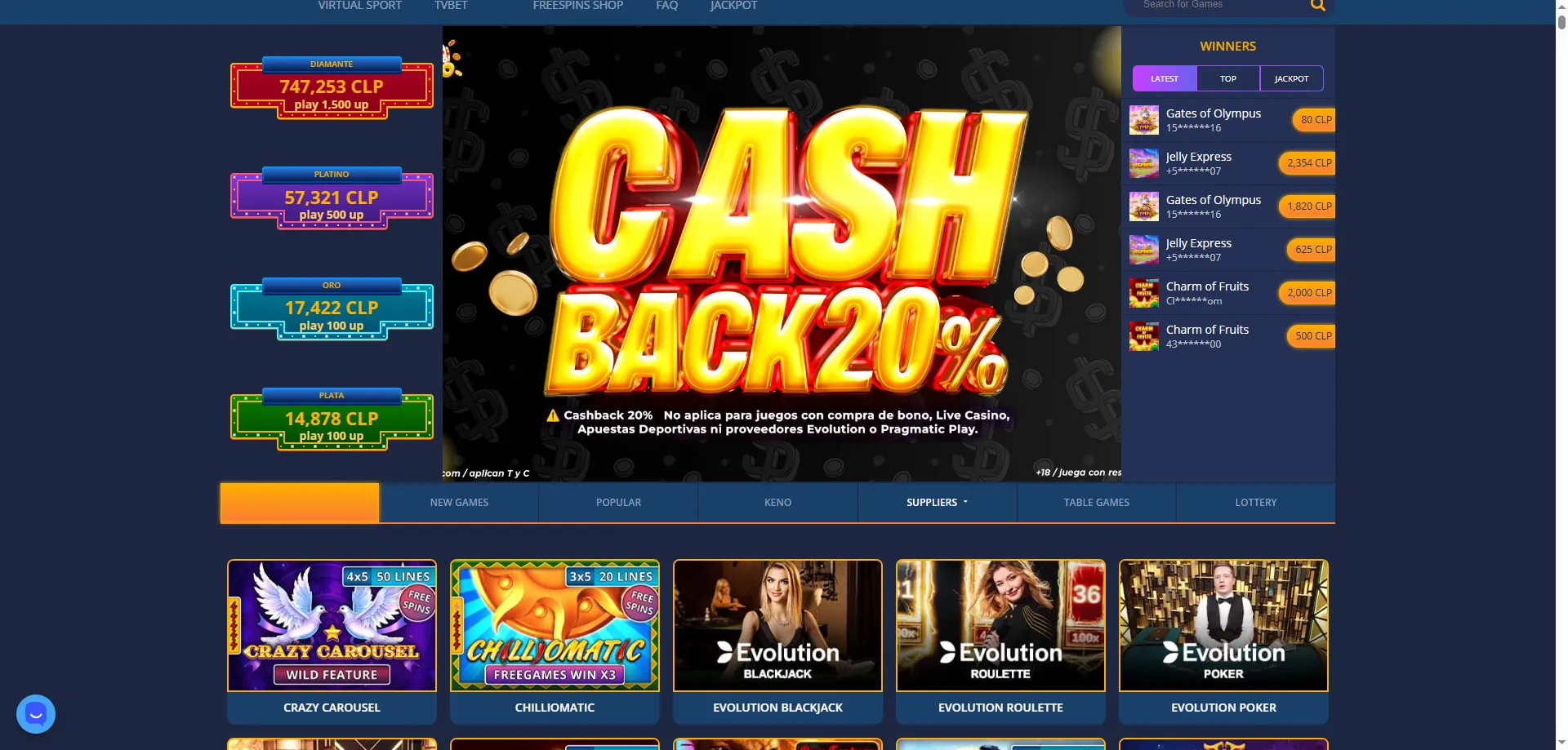Nano Casino Chile plataforma oficial casino online 2026